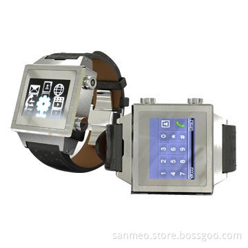 Senior Business Smart Watch Phone, 1.46-inch TFT LCD/Quad Band/Full Steel Body for BusinessmenNew